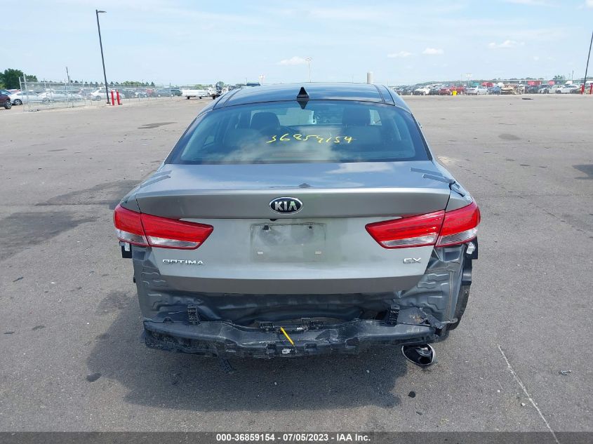 2017 KIA OPTIMA EX - 5XXGU4L36HG119925