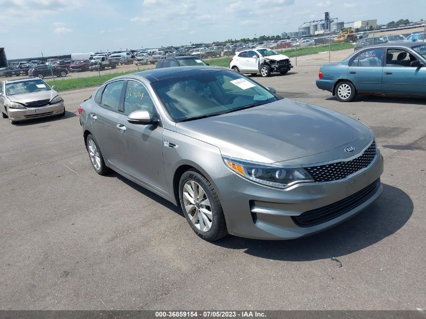 2017 KIA OPTIMA EX - 5XXGU4L36HG119925