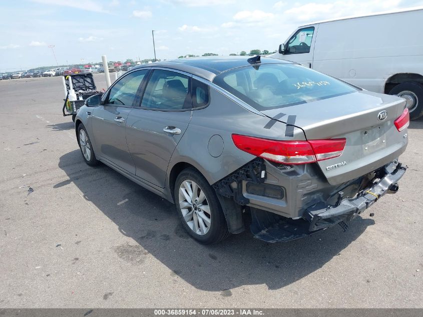 2017 KIA OPTIMA EX - 5XXGU4L36HG119925