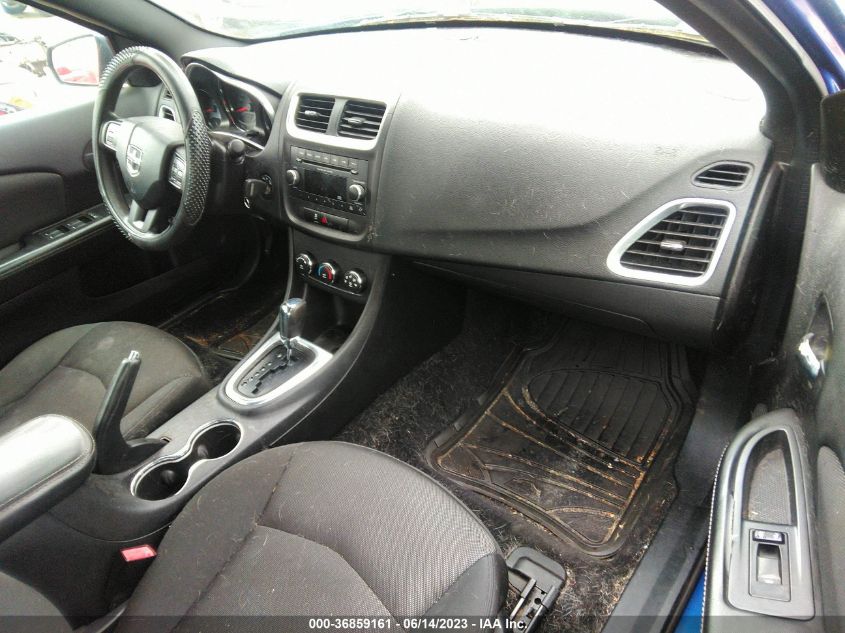 2013 DODGE AVENGER SE - 1C3CDZAB0DN541231