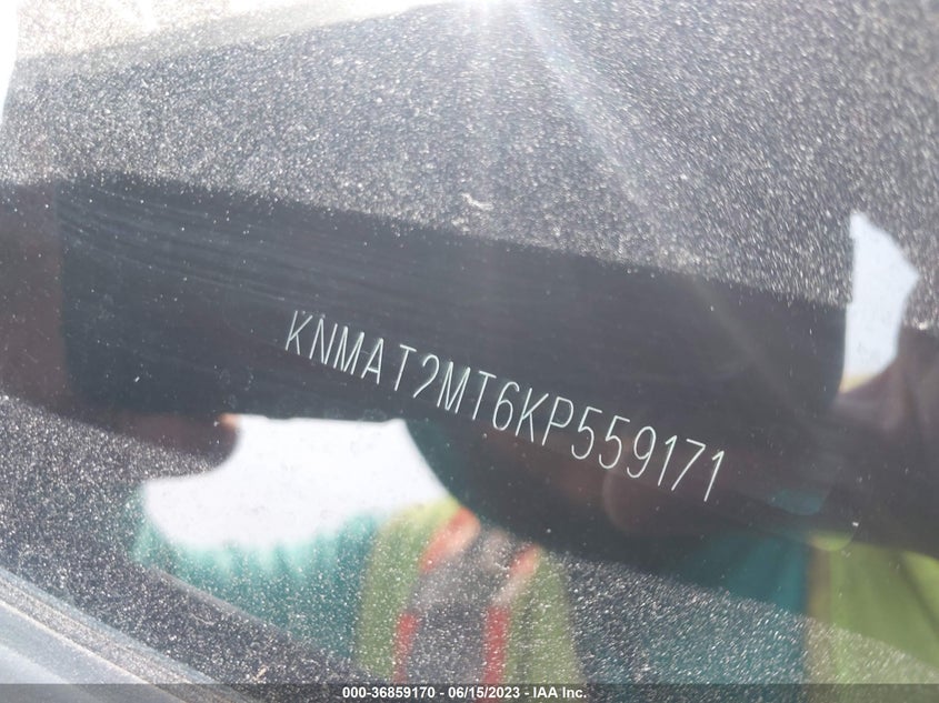 VIN KNMAT2MT6KP559171 2019 NISSAN ROGUE S