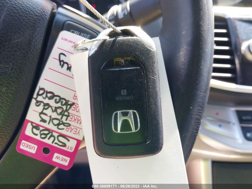 2015 HONDA ACCORD SEDAN EX-L - 1HGCR3F89FA038056