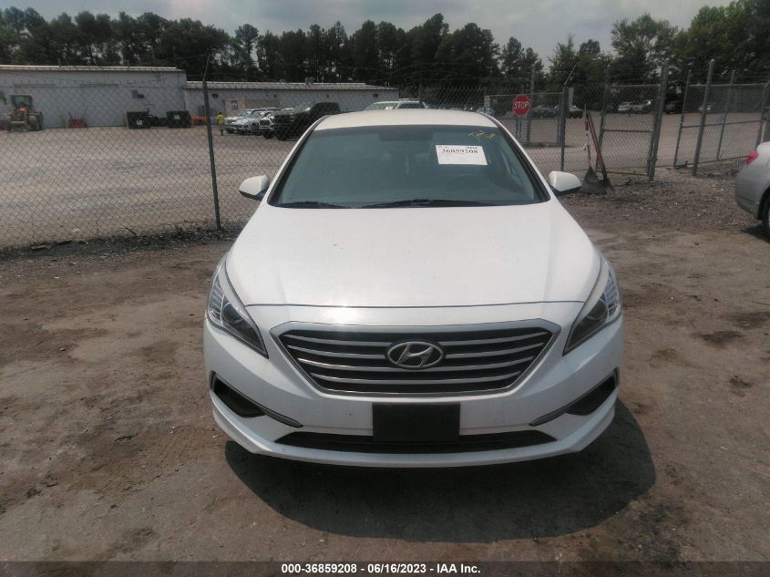 2016 HYUNDAI SONATA 2.4L SE - 5NPE24AF9GH407239