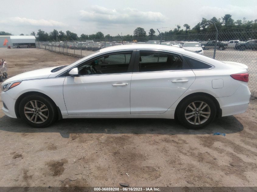 2016 HYUNDAI SONATA 2.4L SE - 5NPE24AF9GH407239