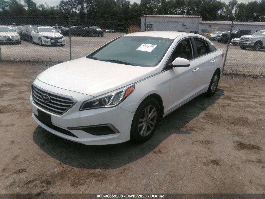 2016 HYUNDAI SONATA 2.4L SE - 5NPE24AF9GH407239