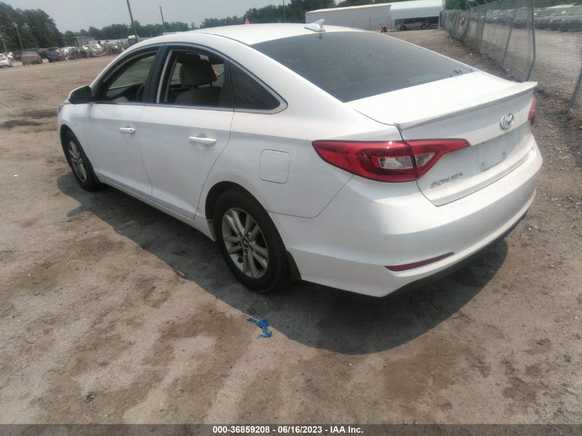 2016 HYUNDAI SONATA 2.4L SE - 5NPE24AF9GH407239