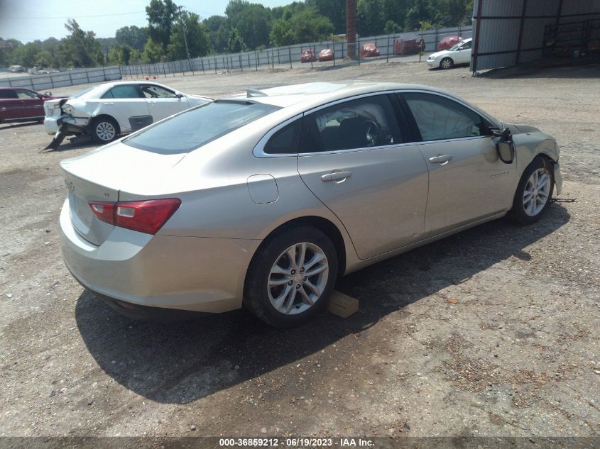 2016 CHEVROLET MALIBU LT - 1G1ZE5ST6GF314037