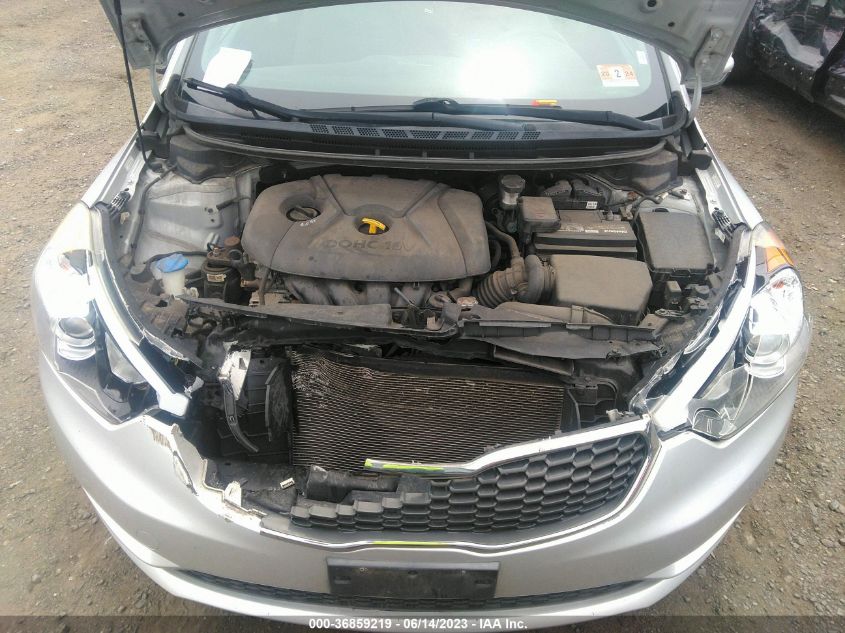 2016 KIA FORTE LX - KNAFK4A6XG5524295