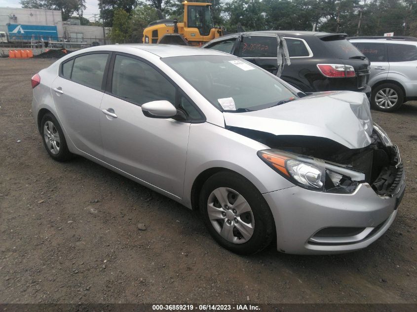 2016 KIA FORTE LX - KNAFK4A6XG5524295