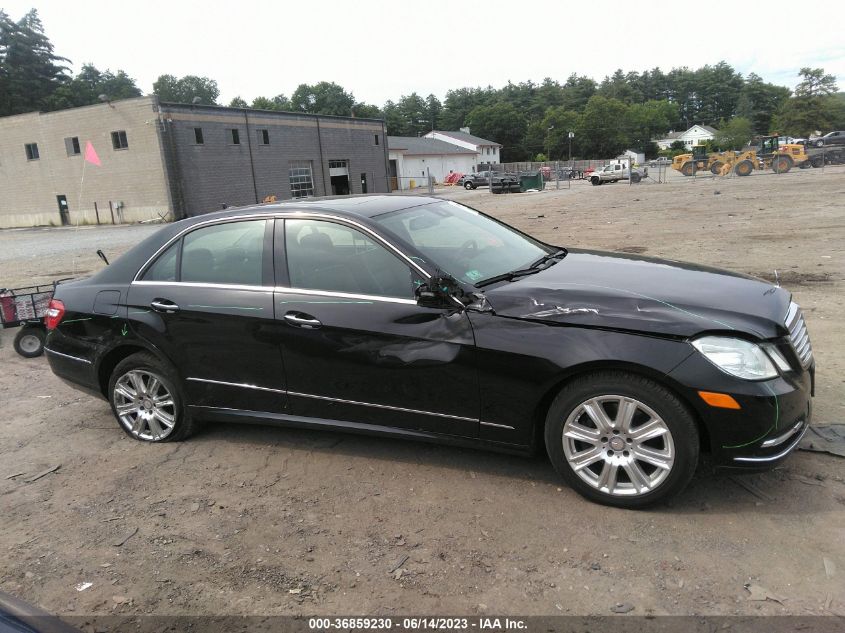 2013 MERCEDES-BENZ E-CLASS E 350 LUXURY - WDDHF8JB9DA769750