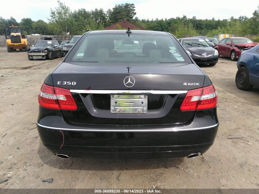2013 MERCEDES-BENZ E-CLASS E 350 LUXURY - WDDHF8JB9DA769750
