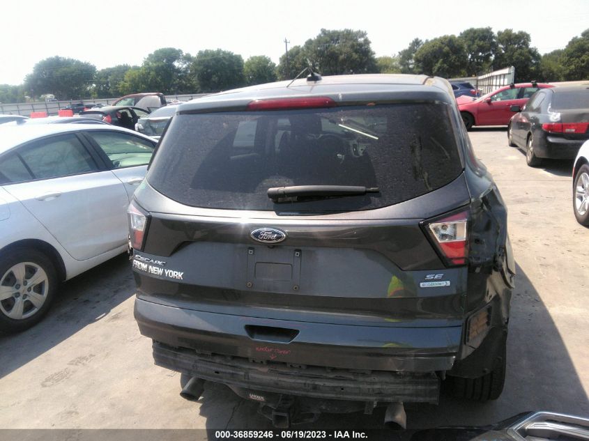 2017 FORD ESCAPE SE - 1FMCU0G91HUE54120