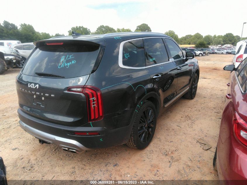2022 KIA TELLURIDE SX - 5XYP54HC6NG263679