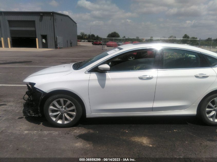2015 CHRYSLER 200 C - 1C3CCCCG6FN700698