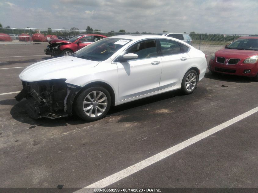 2015 CHRYSLER 200 C - 1C3CCCCG6FN700698
