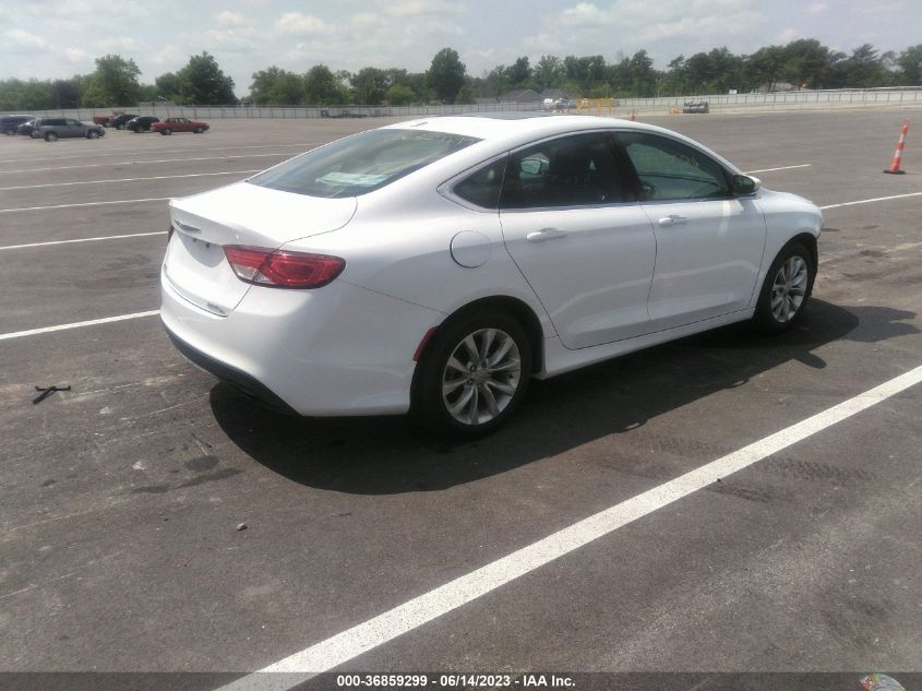 2015 CHRYSLER 200 C - 1C3CCCCG6FN700698