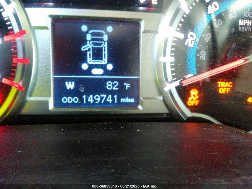 2014 TOYOTA 4RUNNER LIMITED/TRAIL/SR5 - JTEBU5JR8E5191924