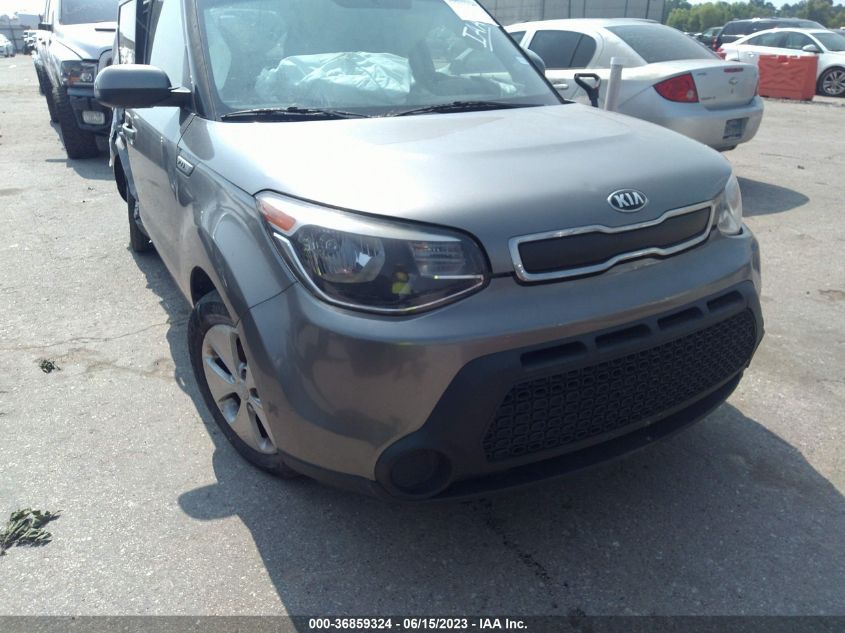 2016 KIA SOUL BASE - KNDJN2A22G7254859
