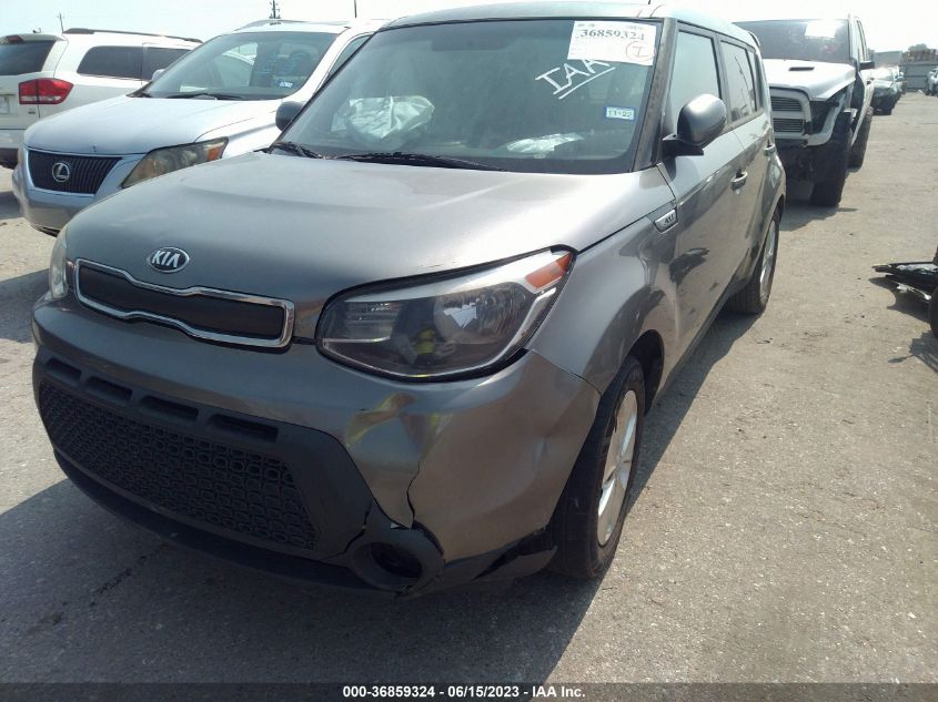 2016 KIA SOUL BASE - KNDJN2A22G7254859
