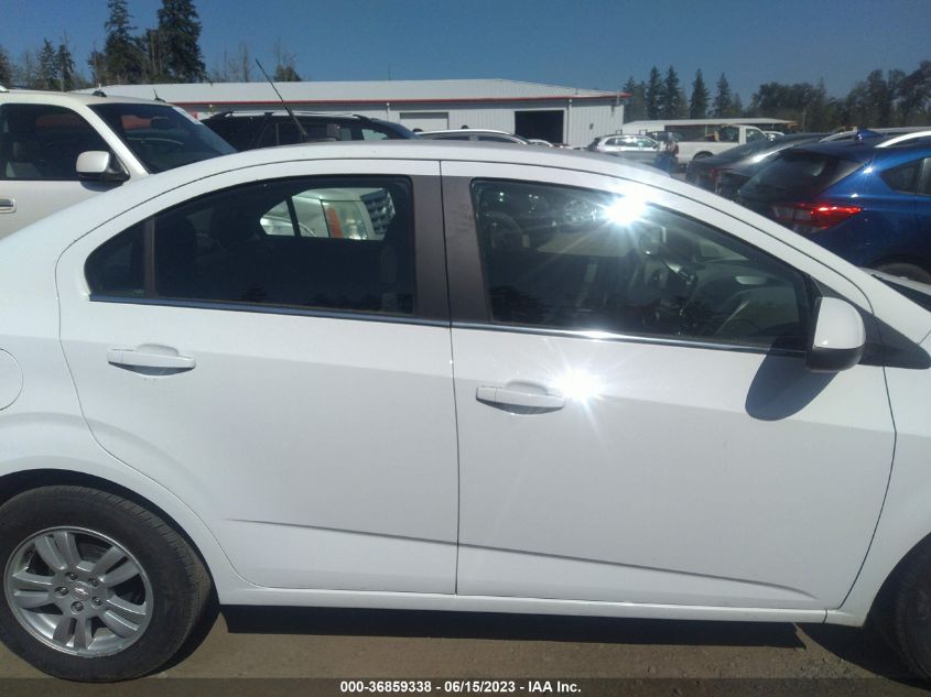 2014 CHEVROLET SONIC LT - 1G1JC5SH2E4190663