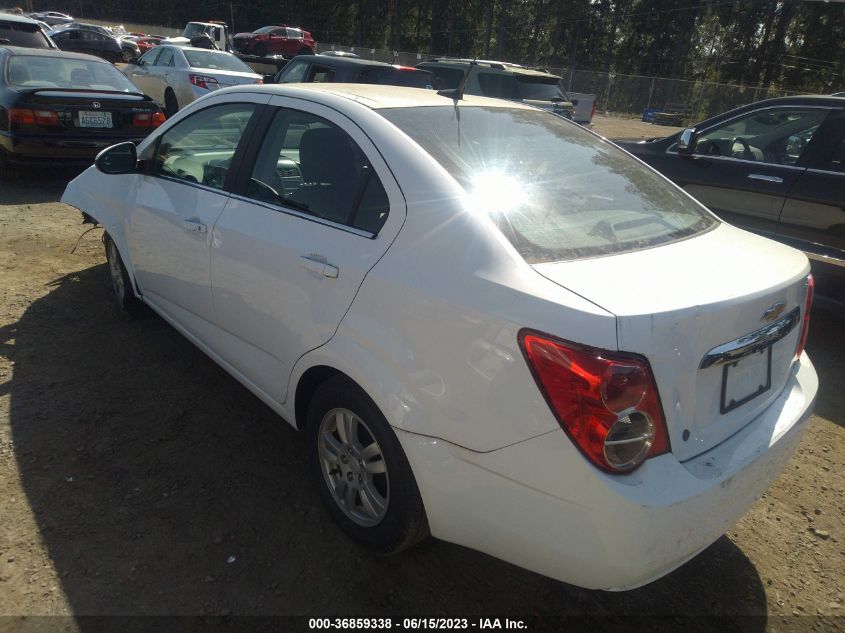 2014 CHEVROLET SONIC LT - 1G1JC5SH2E4190663