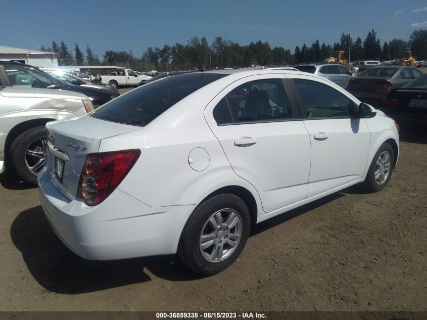 2014 CHEVROLET SONIC LT - 1G1JC5SH2E4190663