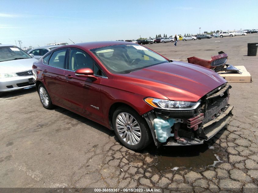 2014 FORD FUSION SE HYBRID - 3FA6P0LU4ER270298