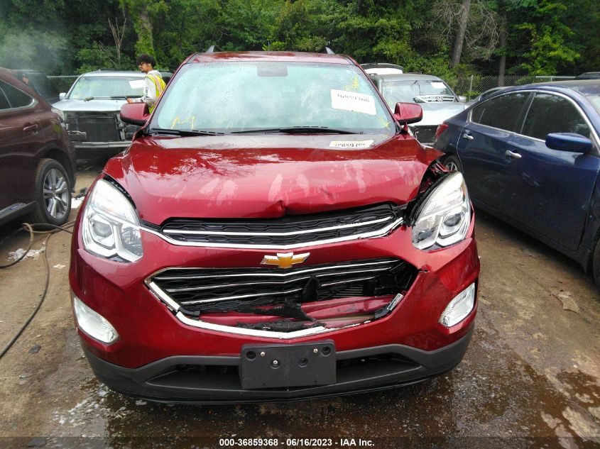 2016 CHEVROLET EQUINOX LT - 2GNALCEK3G6169123