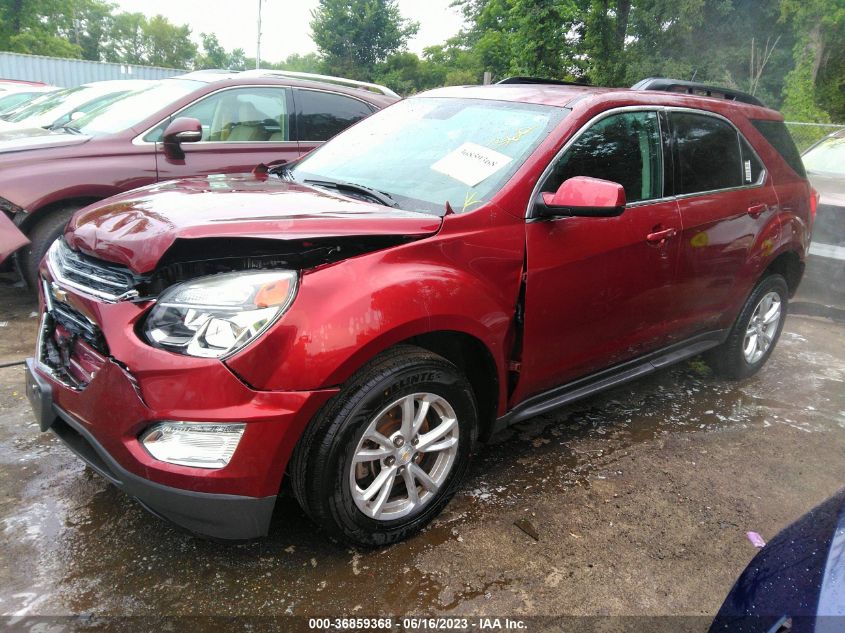 2016 CHEVROLET EQUINOX LT - 2GNALCEK3G6169123