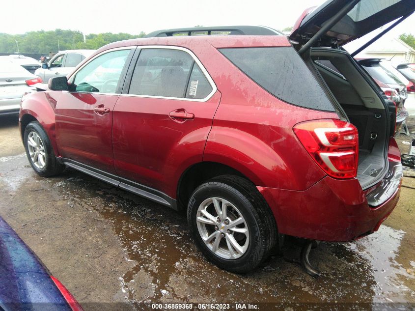 2016 CHEVROLET EQUINOX LT - 2GNALCEK3G6169123