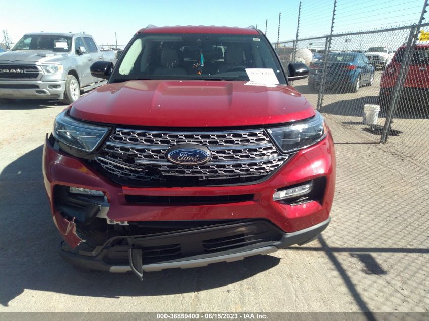 2022 FORD EXPLORER LIMITED - 1FMSK7FH7NGA30499