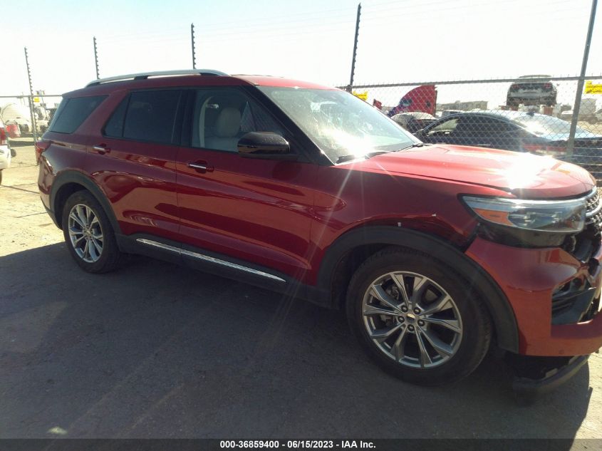 2022 FORD EXPLORER LIMITED - 1FMSK7FH7NGA30499