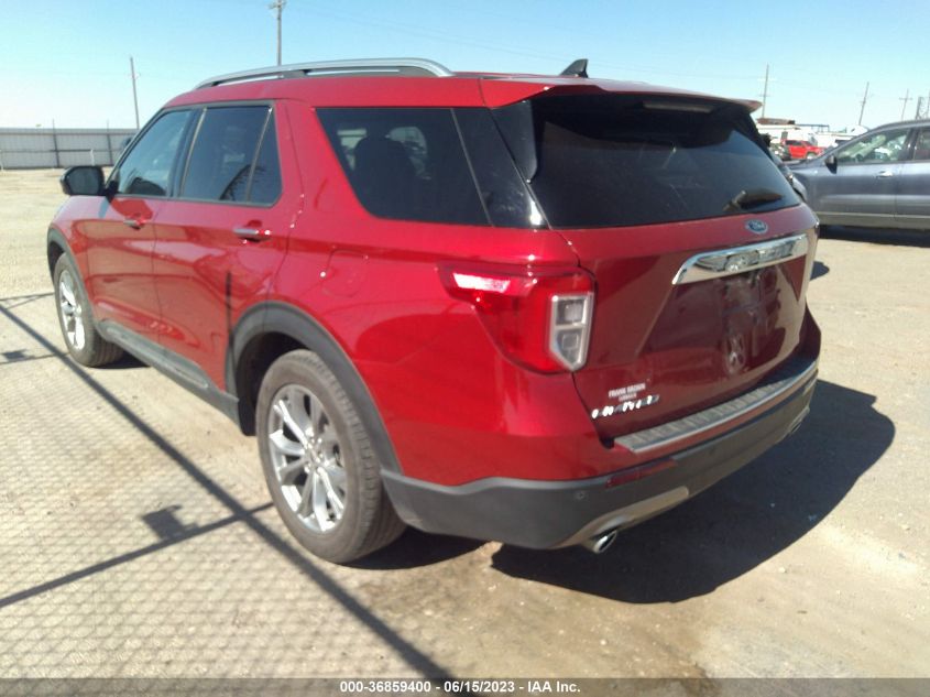 2022 FORD EXPLORER LIMITED - 1FMSK7FH7NGA30499