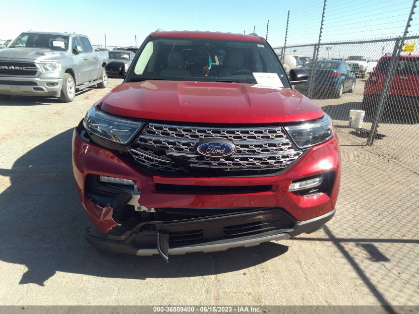 2022 FORD EXPLORER LIMITED - 1FMSK7FH7NGA30499