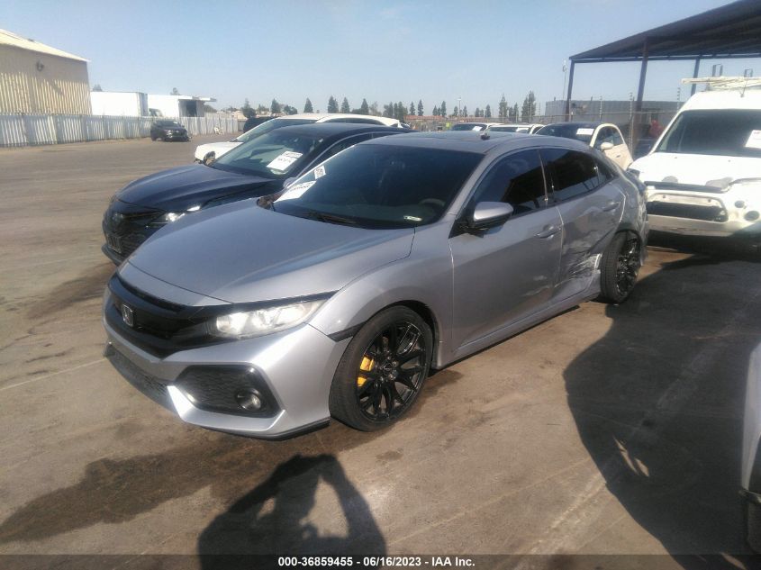2017 HONDA CIVIC HATCHBACK EX - SHHFK7H57HU419987