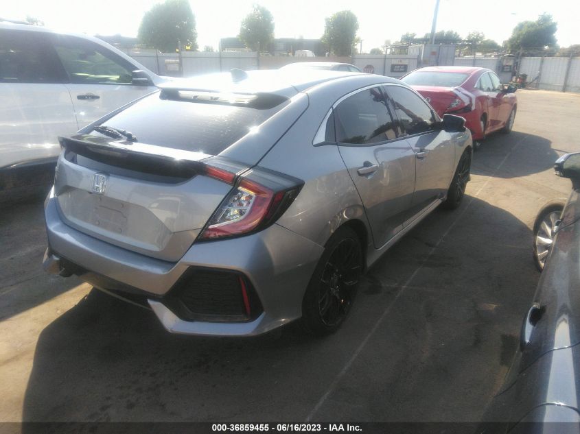 2017 HONDA CIVIC HATCHBACK EX - SHHFK7H57HU419987