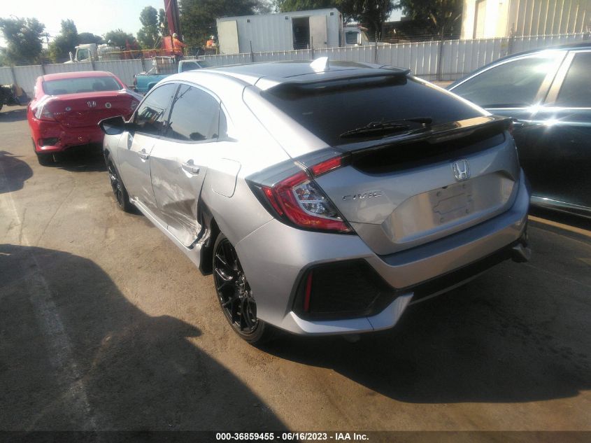 2017 HONDA CIVIC HATCHBACK EX - SHHFK7H57HU419987