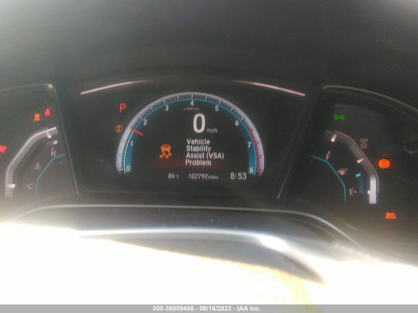 2017 HONDA CIVIC HATCHBACK EX - SHHFK7H57HU419987
