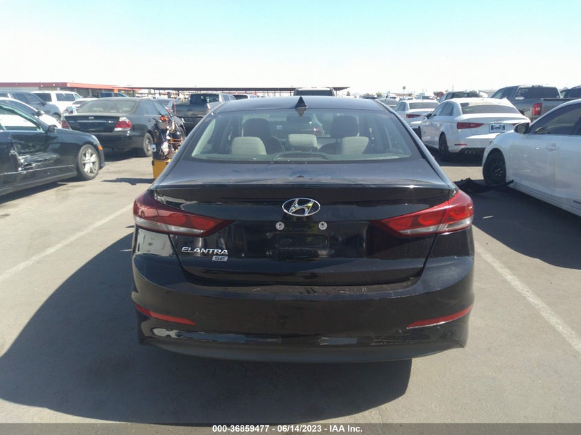 VIN KMHD74LF5HU207102 2017 HYUNDAI ELANTRA SE