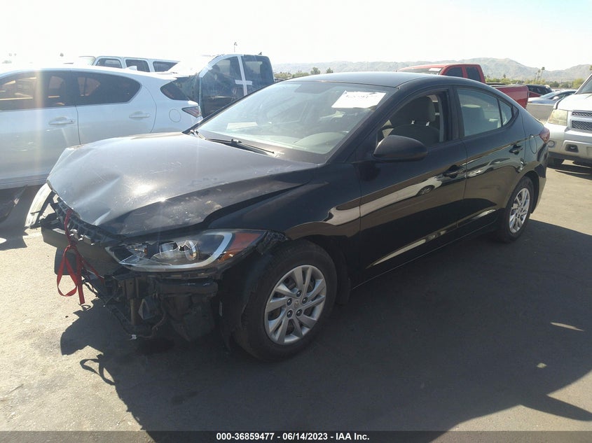 VIN KMHD74LF5HU207102 2017 HYUNDAI ELANTRA SE