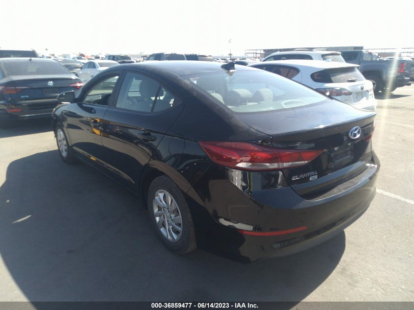 VIN KMHD74LF5HU207102 2017 HYUNDAI ELANTRA SE