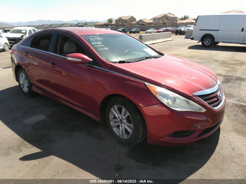 2014 HYUNDAI SONATA GLS - 5NPEB4AC0EH859485