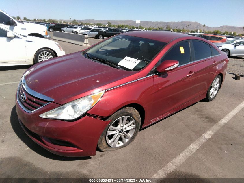 2014 HYUNDAI SONATA GLS - 5NPEB4AC0EH859485