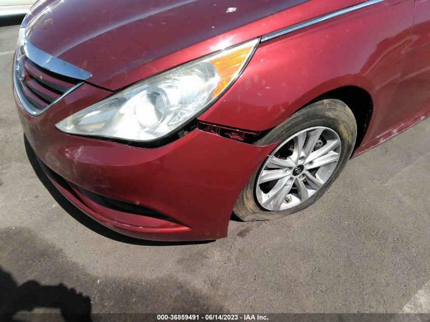 2014 HYUNDAI SONATA GLS - 5NPEB4AC0EH859485