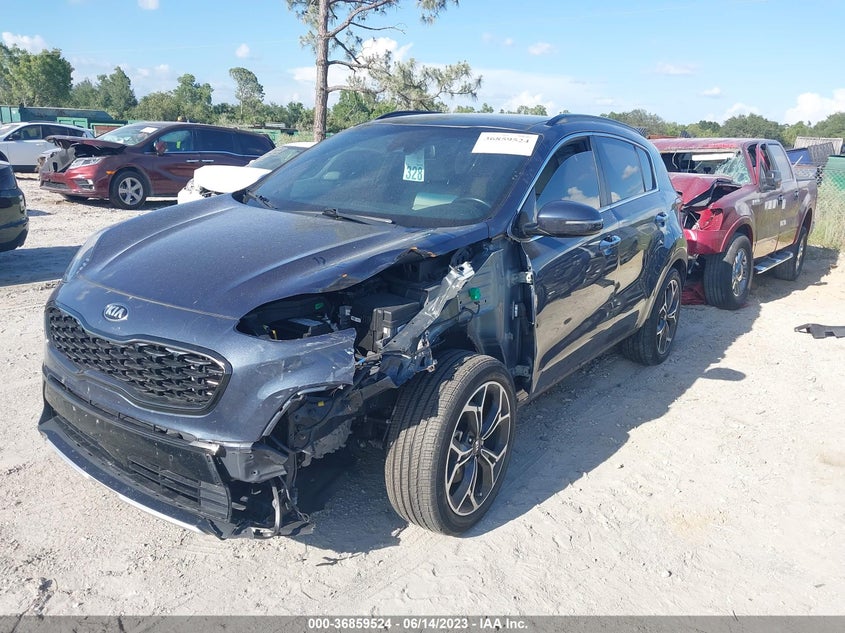 VIN KNDPR3A69L7737492 2020 KIA SPORTAGE SX TURBO