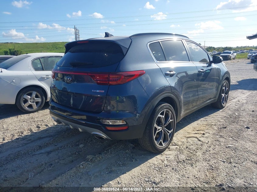VIN KNDPR3A69L7737492 2020 KIA SPORTAGE SX TURBO