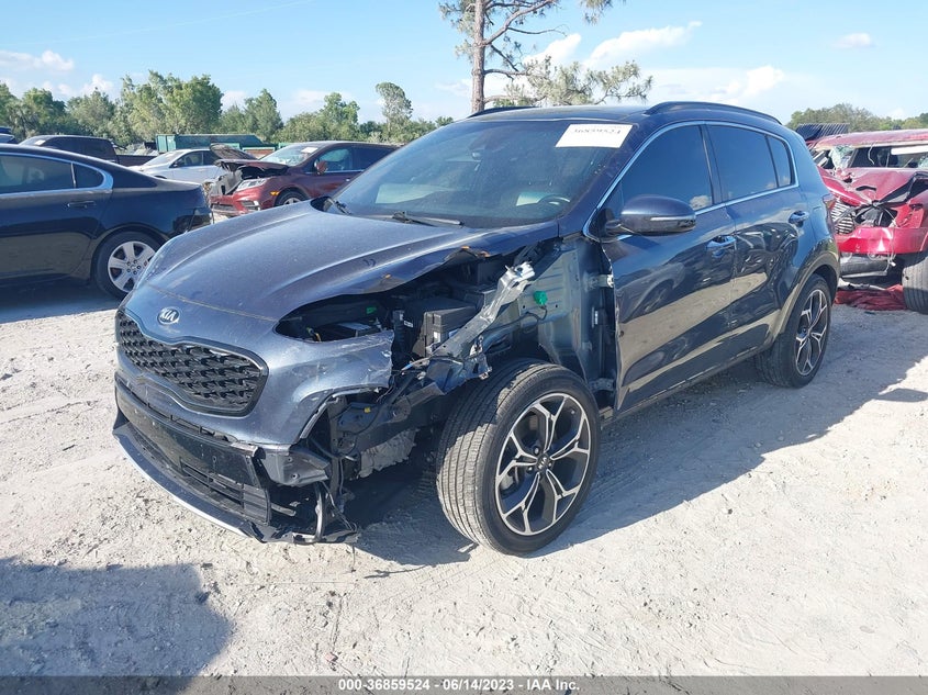 VIN KNDPR3A69L7737492 2020 KIA SPORTAGE SX TURBO