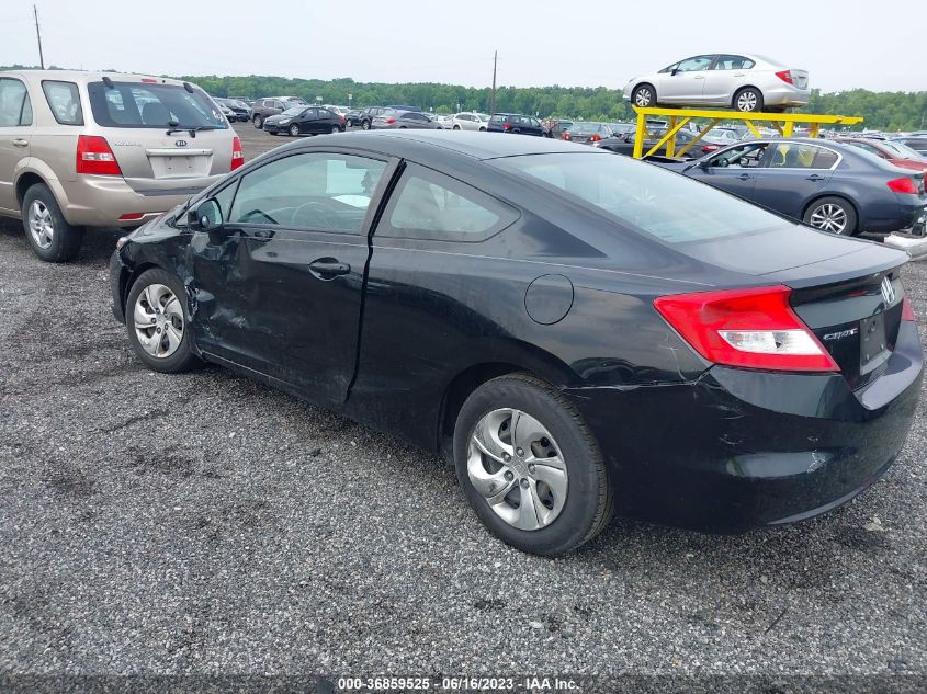 2013 HONDA CIVIC CPE LX 2HGFG3B54DH526974