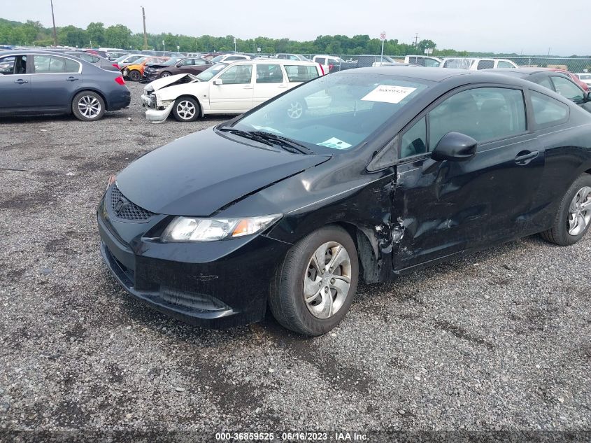 2013 HONDA CIVIC CPE LX 2HGFG3B54DH526974