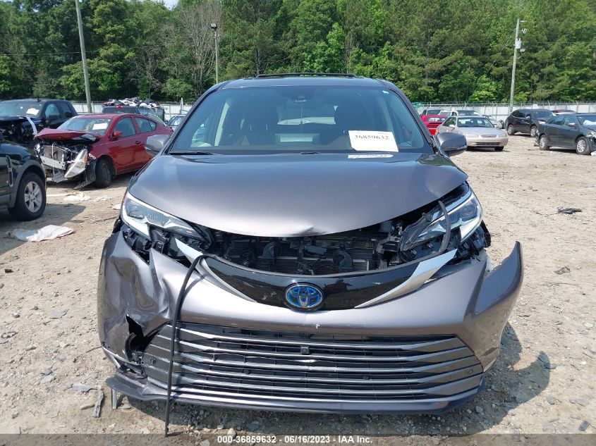 2021 TOYOTA SIENNA LIMITED/PLATINUM - 5TDERKEC8MS014290